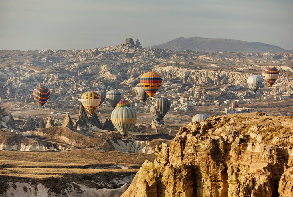 Balone über den türkischen Trails